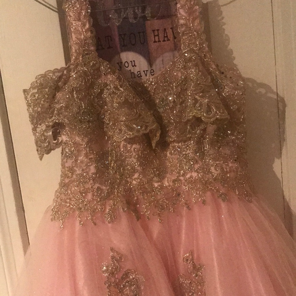 Youth bridal dress.